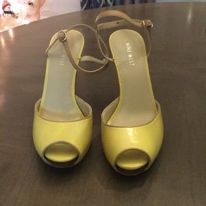 Nine West Heels in Citrine